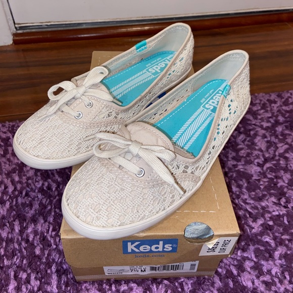 Keds Shoes - Keds Crochet Slip On Sneaker